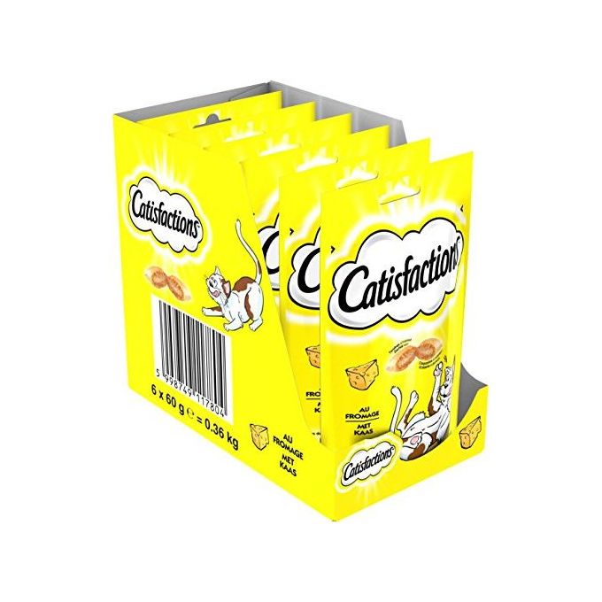 Catisfaction Friandises Pour Chat Au Fromage 60g X 6 A Prix Pas Cher Jumia Maroc
