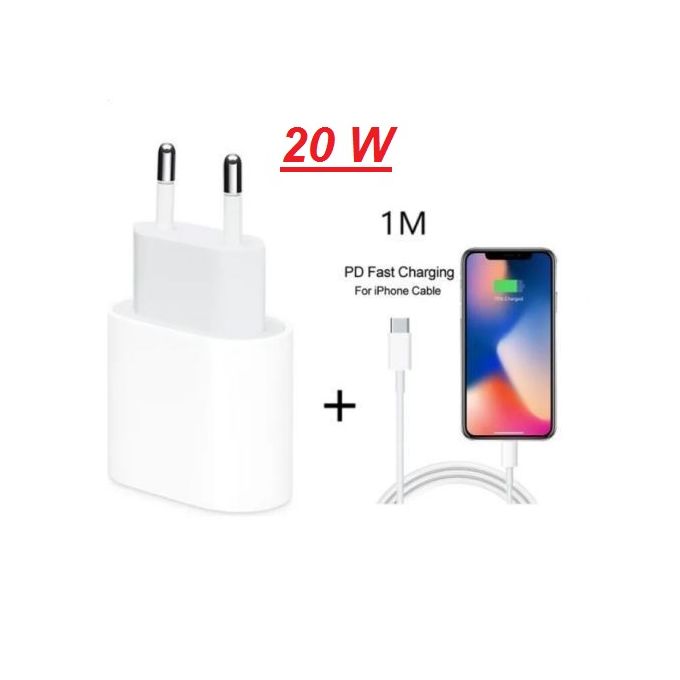 Generic Câble de chargeur USB Type C vers Lightning 1M Charge Rapide iphone  11 12 13 14 à prix pas cher