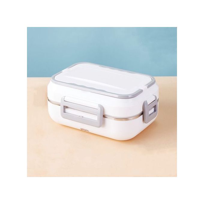 Generic Boite électrique à repas chauffante, Lunch box - Gris à prix pas  cher