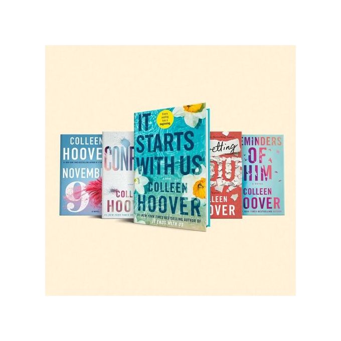 Generic Colleen Hoover Books Set (It starts with us, Regretting you,  Confess, Reminders of him, November à prix pas cher Jumia Maroc