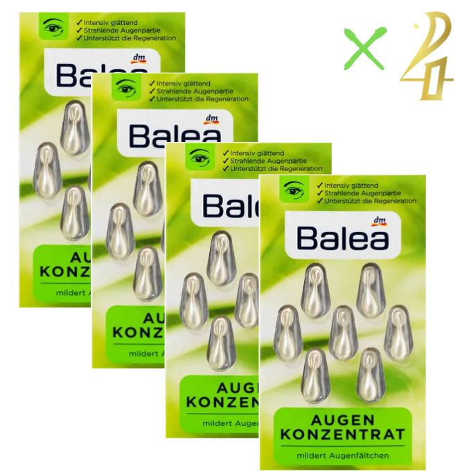 Dm Balea Ampoule Concentré pour les yeux, ( 4 × 7 capsules )