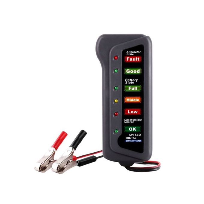 Testeur de Pression des Pneus, Batterie, Alternateur Auto Moto - Testeur  Multifonction ELECTROMEM XP200 DIGITAL au meilleur prix