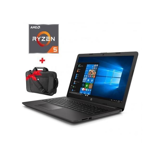 Hp PC PORTABLE HP 255 G7 Ryzen 5 3500U 15.6 4G 1T FreeDos+ Sacoche Noir à  prix pas cher