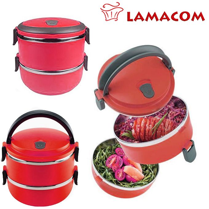 LUNCH BOX EN ACIER RONDE HAY