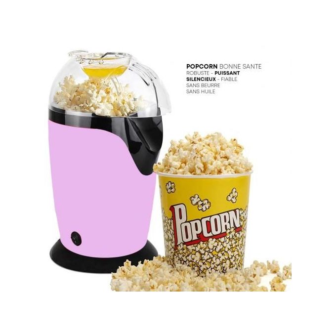 Machine à pop-corn Auto Gastronomique Meilleur Sans Gras Bonne Santé Maïs ROSE