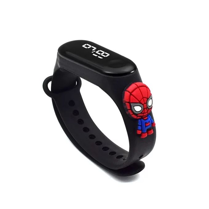 Generic Montre Spiderman pour enfants filles garçons affichage LED montres  numériques électroniques à prix pas cher