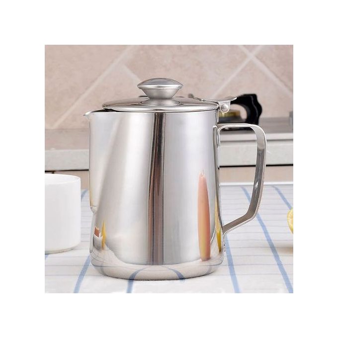 Pichet à lait inox contenance 1,5 litre - MAPALGA CAFES