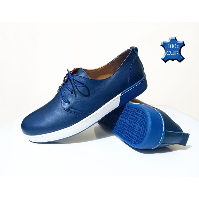 chaussure homme bleu marine