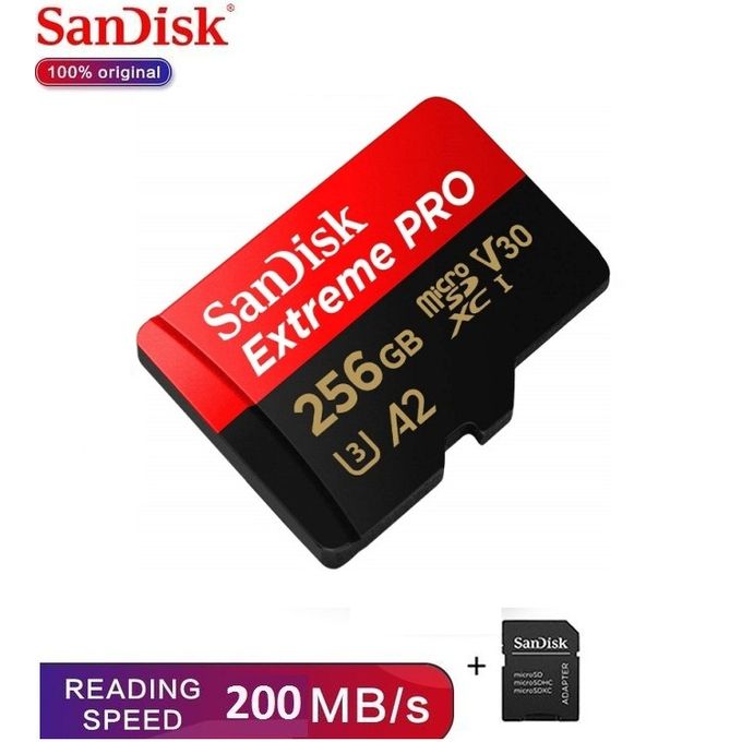 SANDISK - Carte SD 128Go 200Mo/s 90Mo/s UHS-I V30 Extrem