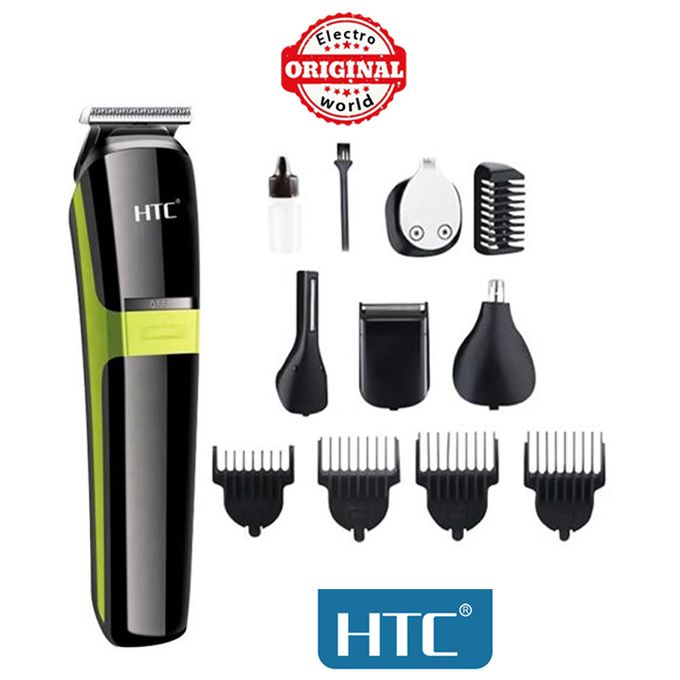 Htc Tondeuse AT-1326 10×1 men's grooming kit: cheveux - barbe - nez 97979735