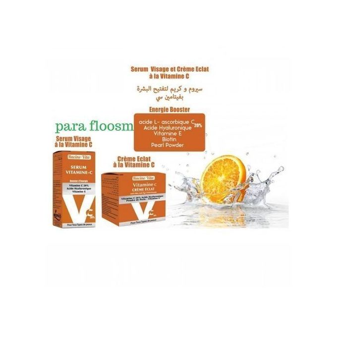 Racine Vita Duo Vitamine C crème éclat 50gr +sérum vitamine C 10ml