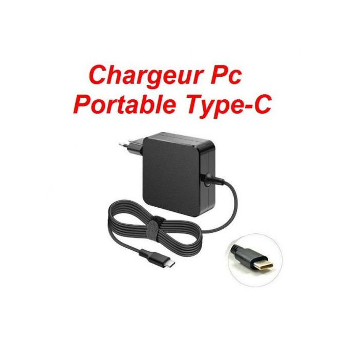 Generic Type-C Power Adapter 20V 3.25A 65W USB-C Adaptateur