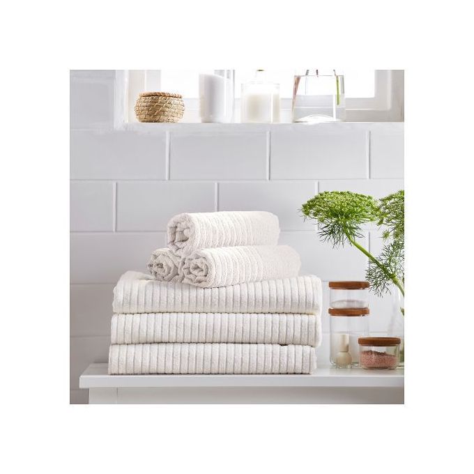 Ikea Lot De 6 Serviettes Salle De Bain Blanc 30 X 50 Cm A Prix Pas