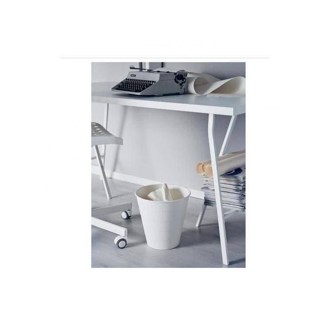 Ikea Poubelle Blanc 10 L Corbeille De Bureau Et Salle De Bain 28 Cm A Prix Pas Cher Jumia Maroc