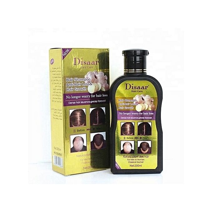 Disaar Traitement de perte de cheveux  serum + shampoing au Gingembre