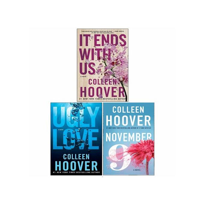 Generic Colleen Hoover Ensemble de 3 livres (November 9, Ugly Love, It Ends  with Us) à prix pas cher