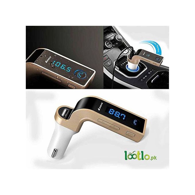 Récepteur Bluetooth Voiture Fonction Kit Mains Libres, LinQ - Noir -  Français