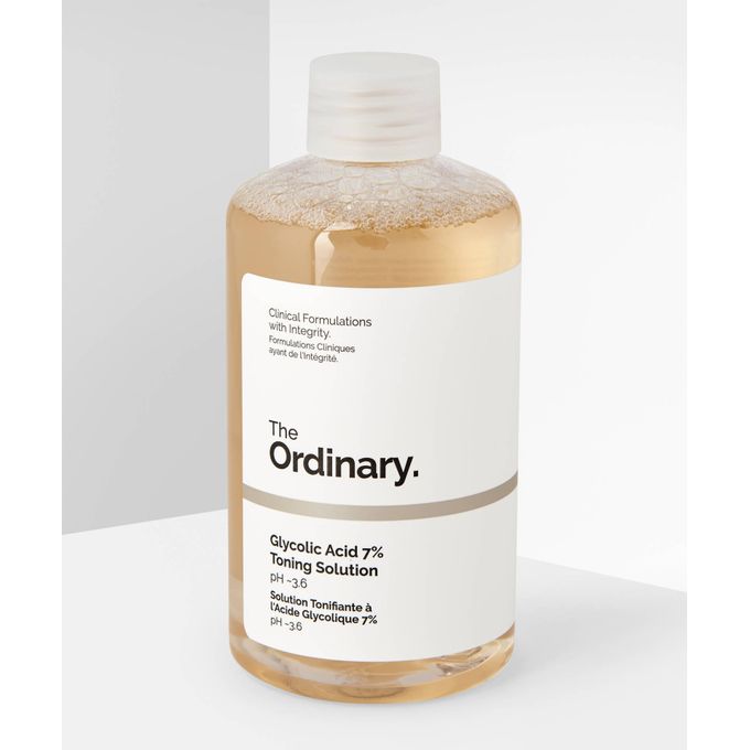 The Ordinary Solution Tonique 7% Acide Glycolique, 240ml > Made in CANADA à  prix pas cher