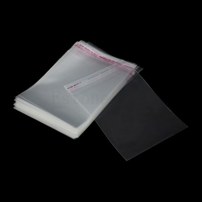 Generic 100 pcs Mini Sac Transparent Plastique Pochette Sachets Petit Sachet  d'Emballage 7 cm/ 12 cm à prix pas cher