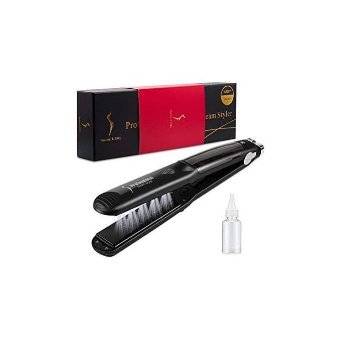 Healthy And Silky Lisseur vapeur cheveux professionnel céramique vapeur huile Steampod redressant