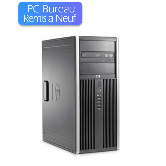 Hp Compaq 8000 Cmt Pc Bureau C2d E8500 Ram 2go 160go Sata
