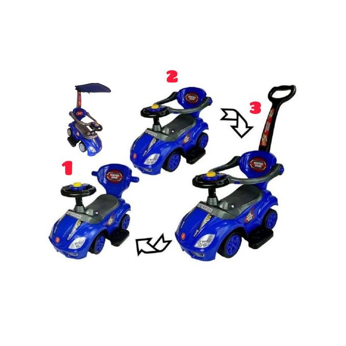 Trotteur voiture bleu on sale