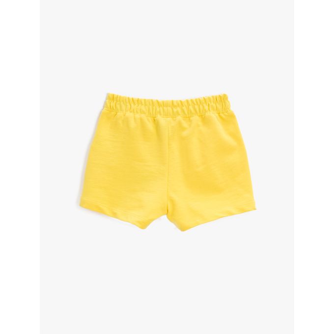 Koton SHORT FILLE - JAUNE