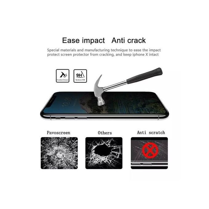 incassable fumé iPhone 13 PRO MAX en céramique souple / protecteur d écran  / confidentialité pour iphone 13 pro max –