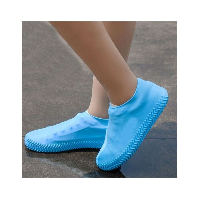 Couvre-chaussures en silicone recyclable couvre-chaussures imperméables à  la pluie protecteur de couvre-chaussures (taille M) CTA