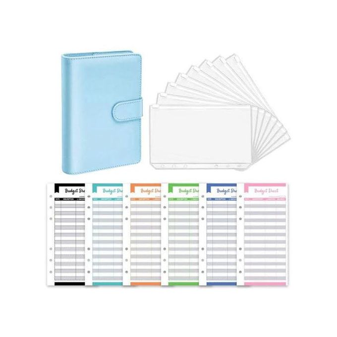 Budget planner francais A6,Classeur Budget Francais avec Fiche