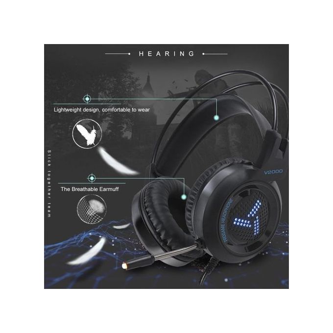 Casque gaming RGB - FDS Promotions