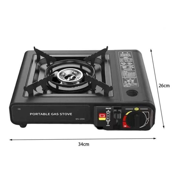Réchard De Camping à Gaz Portable – Brûleur Unique – Laiton – Neuf – Marque Générique – Plein Air