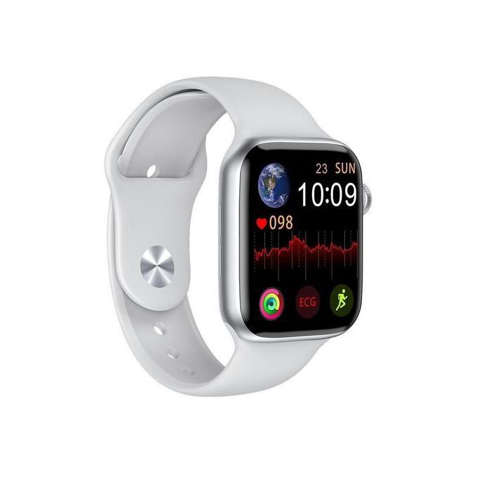 Montre Smart Watch blanc Étanche Fitness Montre Sport- blanc