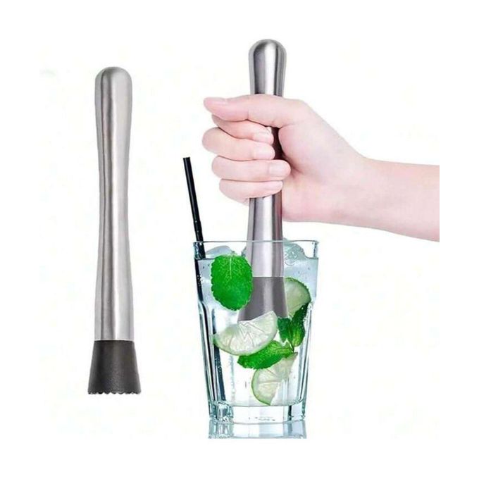 Kit Pilon à Cocktail Mojito - Homestia (Acier Inoxydable, 3 Pièces)