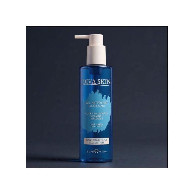 DIVASKIN GEL NETTOYANT ECLAIRCISSANT 200ML