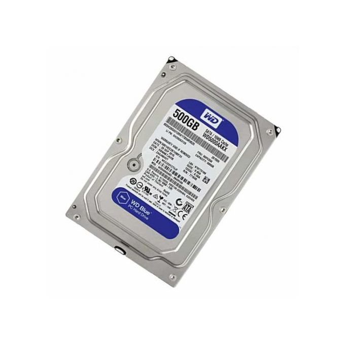 Disque dur interne Western Digital Blue 3,5 - 500Go - WD5000AZLX - Le Zébu