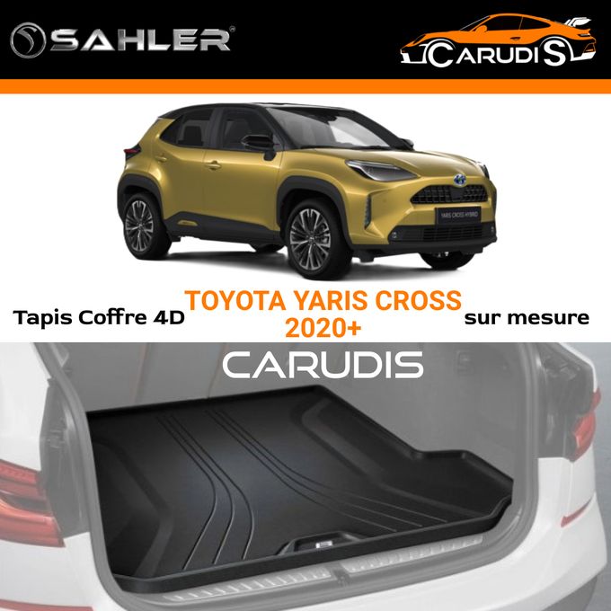 Tapis Caoutchouc Pour Toyota Yaris Cross (depuis 2021) - Kit Sol + Coffre, Antidérapant, Protection Maximale - 9