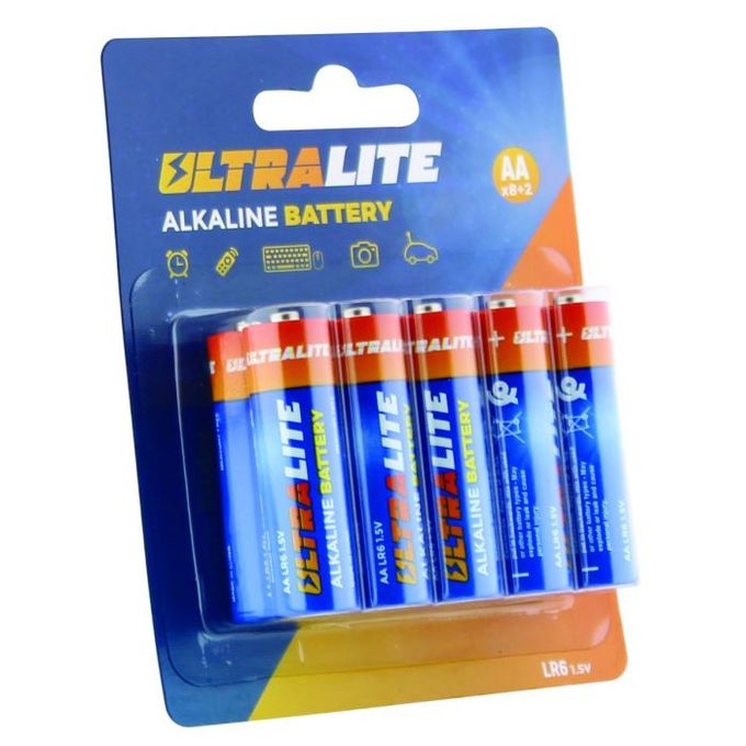 PILES ALKALINE PACK DE 10 PIECES LR6 AA 1.5V LR6/ AA