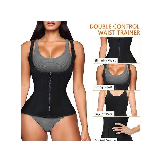 Generic Zipper Debardeur de Sudation Ceinture Abdominale Corset Minceur pour Femme a prix pas cher Jumia Maroc