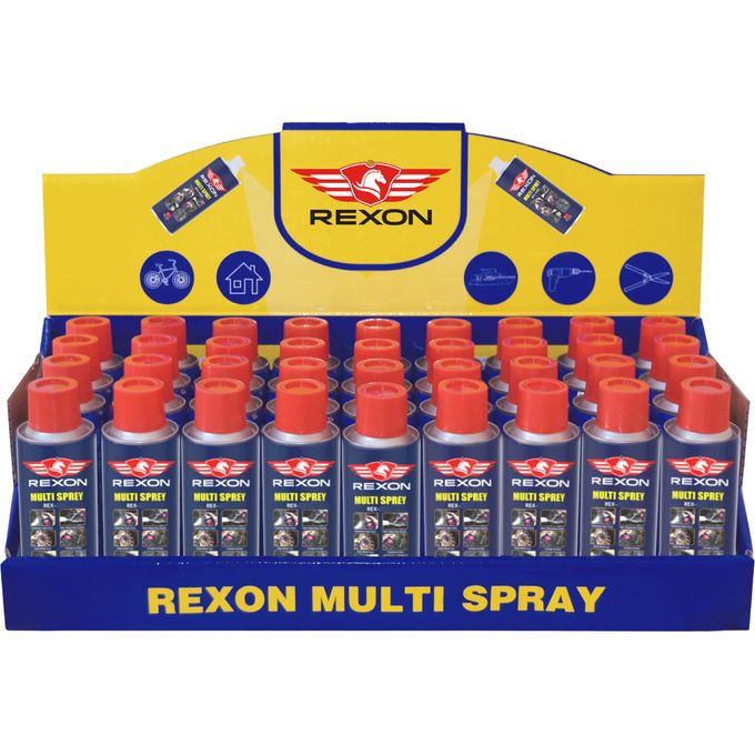 Rexon Lubrifiant Dégrippant Spray Aérosol // REXON Multi Sprey 200