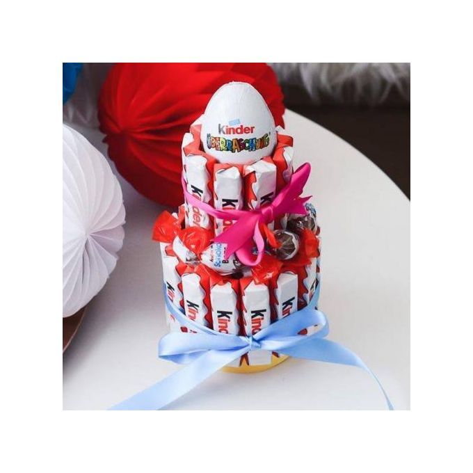 Kinder Mini Kinder Cake Big 2 Etage Cadeau Anniversaire Bonbons Surprise Kinder Tablet Kinder Chocolate A Prix Pas Cher Jumia Maroc