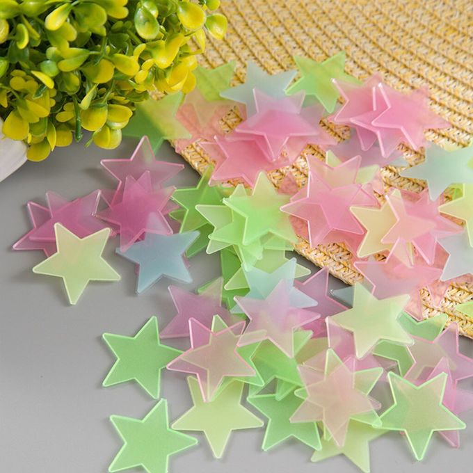 Glow in The Dark Stars pour les autocollants muraux Maroc