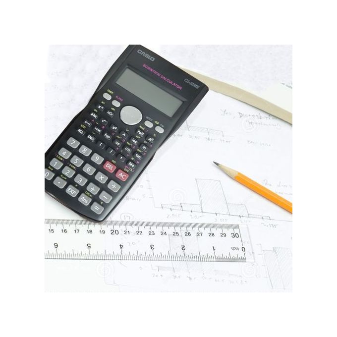 Generic Calculatrice Scientifique Avec Boitier Protection الة حاسبة علمية لحل المعادلات الرياضية جوميا المغرب