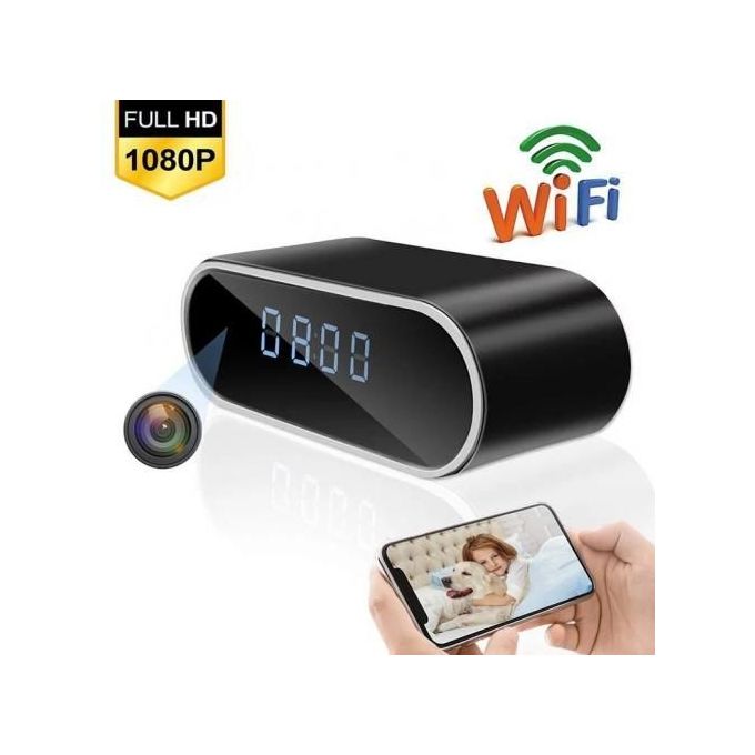 Generic - Mini Camera Espion Wifi Carte 64 Gb Incluse Caméra De Surveillance  Sans Fil Spy Cam Avec Détection De Mouvement Et Vision Nocturne Micro Camera  Espion Enregistreur Vidéo En Temps Réel 