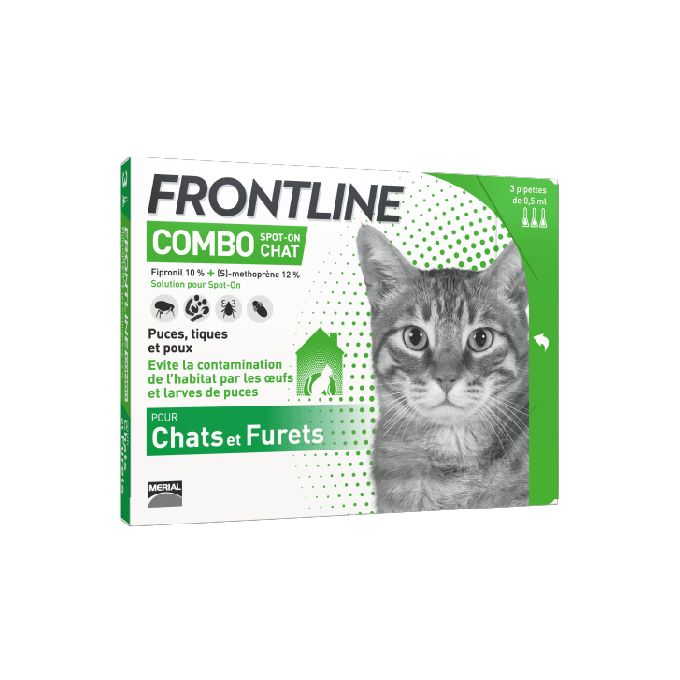 Frontline Combo Chat Protection Anti Puces Et Anti Tiques Complete Pour Votre Chat A Prix Pas Cher Jumia Maroc