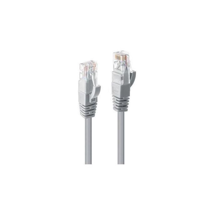 Câble rj45 cat6 surblindé gris 2 mètres CONECTICPLUS | Leroy Merlin