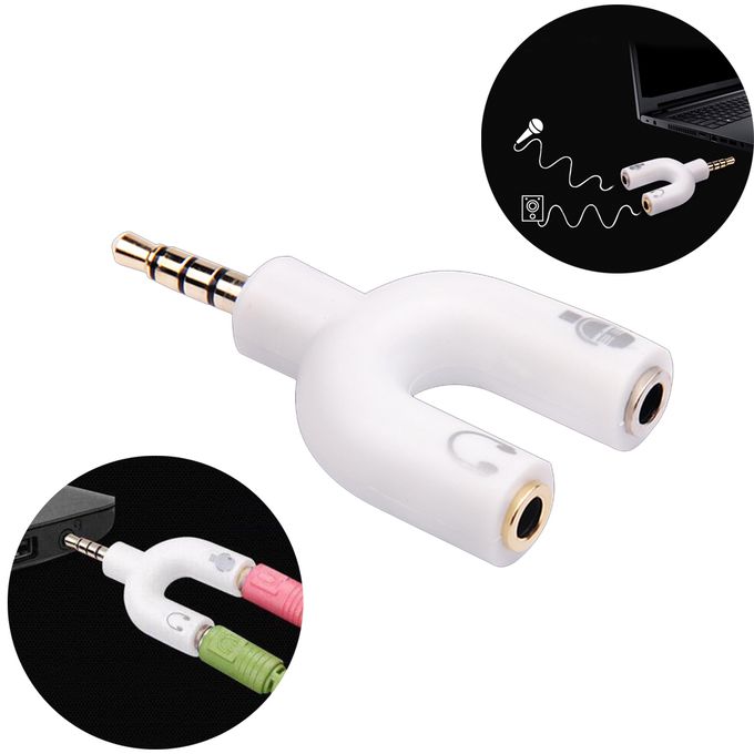 Generic Adaptateur USB-C vers audio Jack 3,5mm Adaptateur pour prise casque  ou écouteurs à prix pas cher