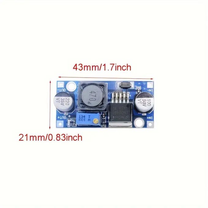 5 Unités LM2596 LM2596S Régulateur Tension DC-DC Réducteur Ajustable 4-40V Vers 1.3-37V