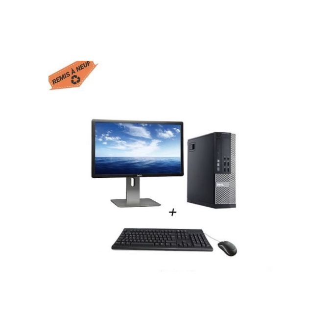 Dell Pack Pc 9020 Core I3 4160 3 60ghz 4go 250go Avec Ecran Dell 20 Remis A Neuf A Prix Pas Cher Jumia Maroc