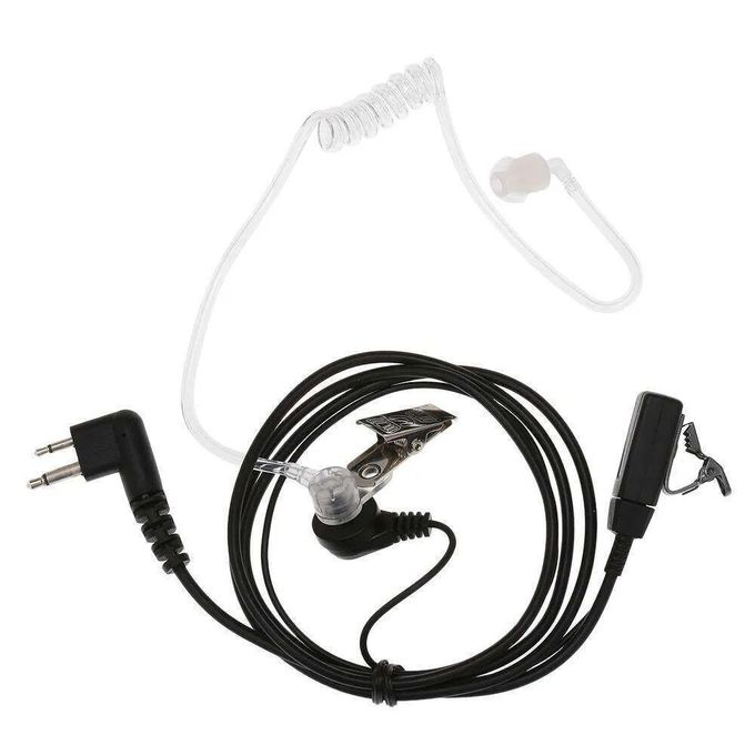 Écouteurs Intra-auriculaires Pour Talkie-walkie Motorola - Lot De 2, Tube Acoustique, PTT - Compatible Nombreux Modèles - 8